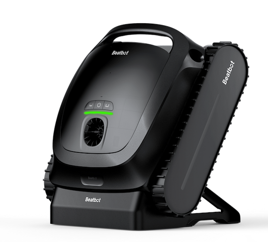 Beatbot A100 Cordless Robotic Pool Vacuum Cleaner - Intelligent Path Optimization, Cleans Floor, Walls, And Waterline - Suitable For Above & In-Ground Pools, Blue