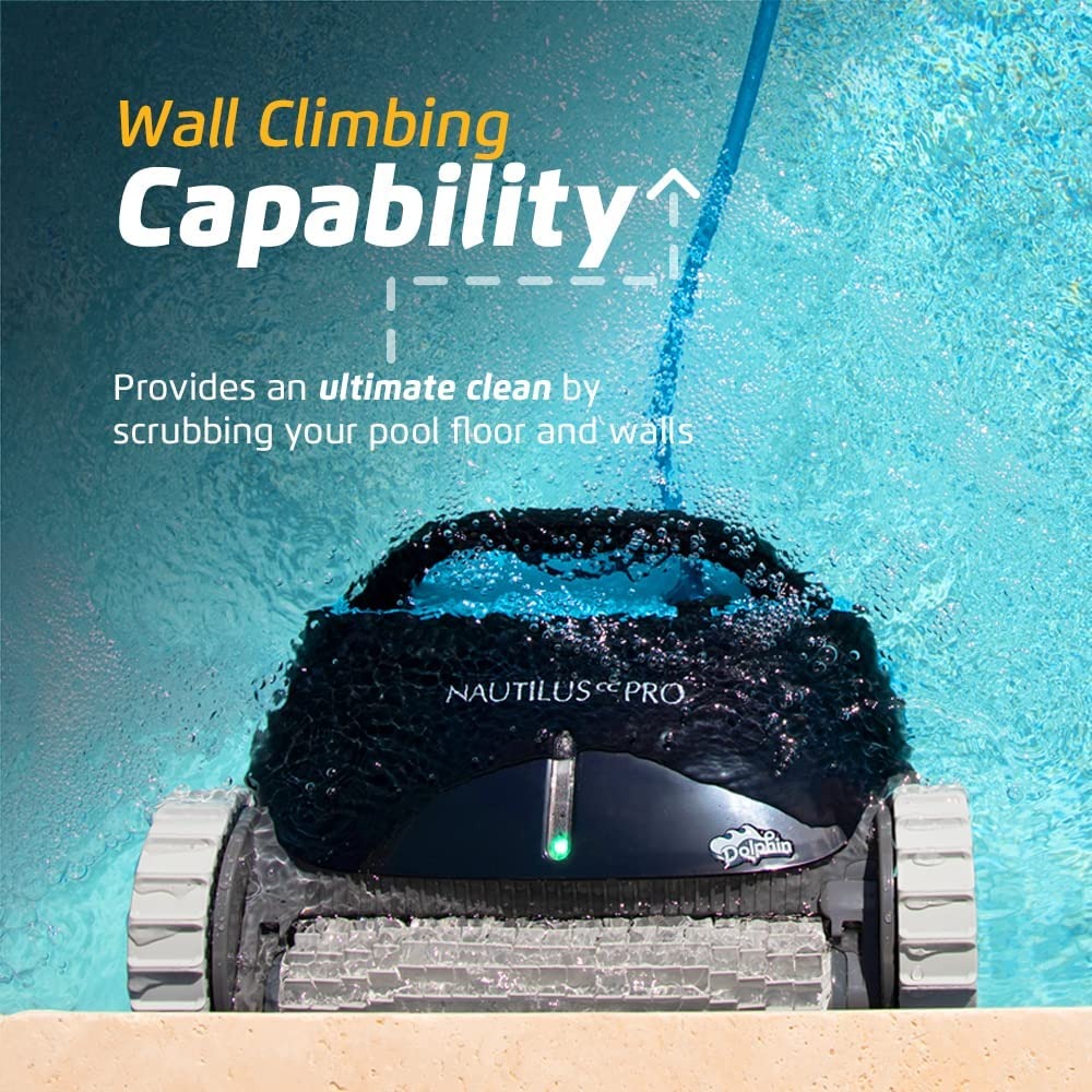 Maytronics Dolphin Nautilus CC Pro Robot Pool Cleaner with WiFi